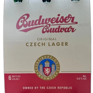 Budweiser Lager 6x 0,33l