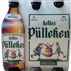 Veltins Pülleken Helles 6x 0,33l