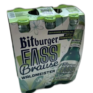 Bitburger Fassbr. Waldmeister 6x 0,33l