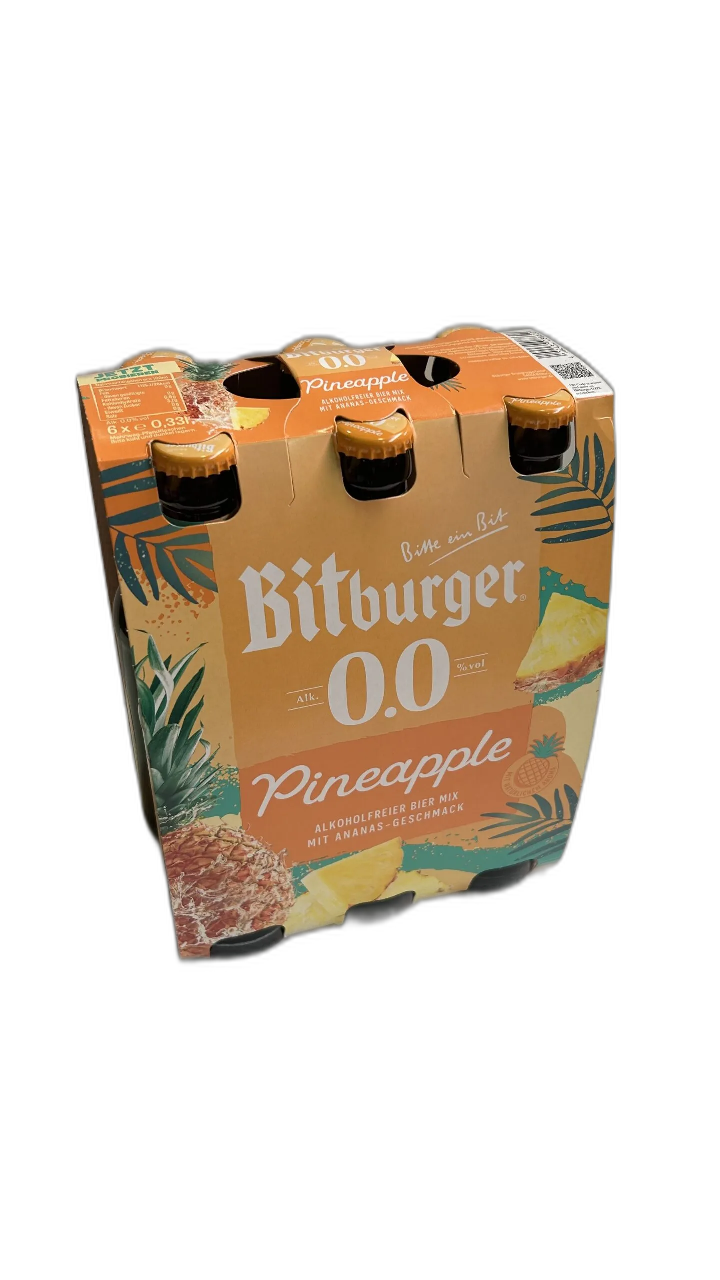Bitburger Pineapple 0.0 6x 0,33l